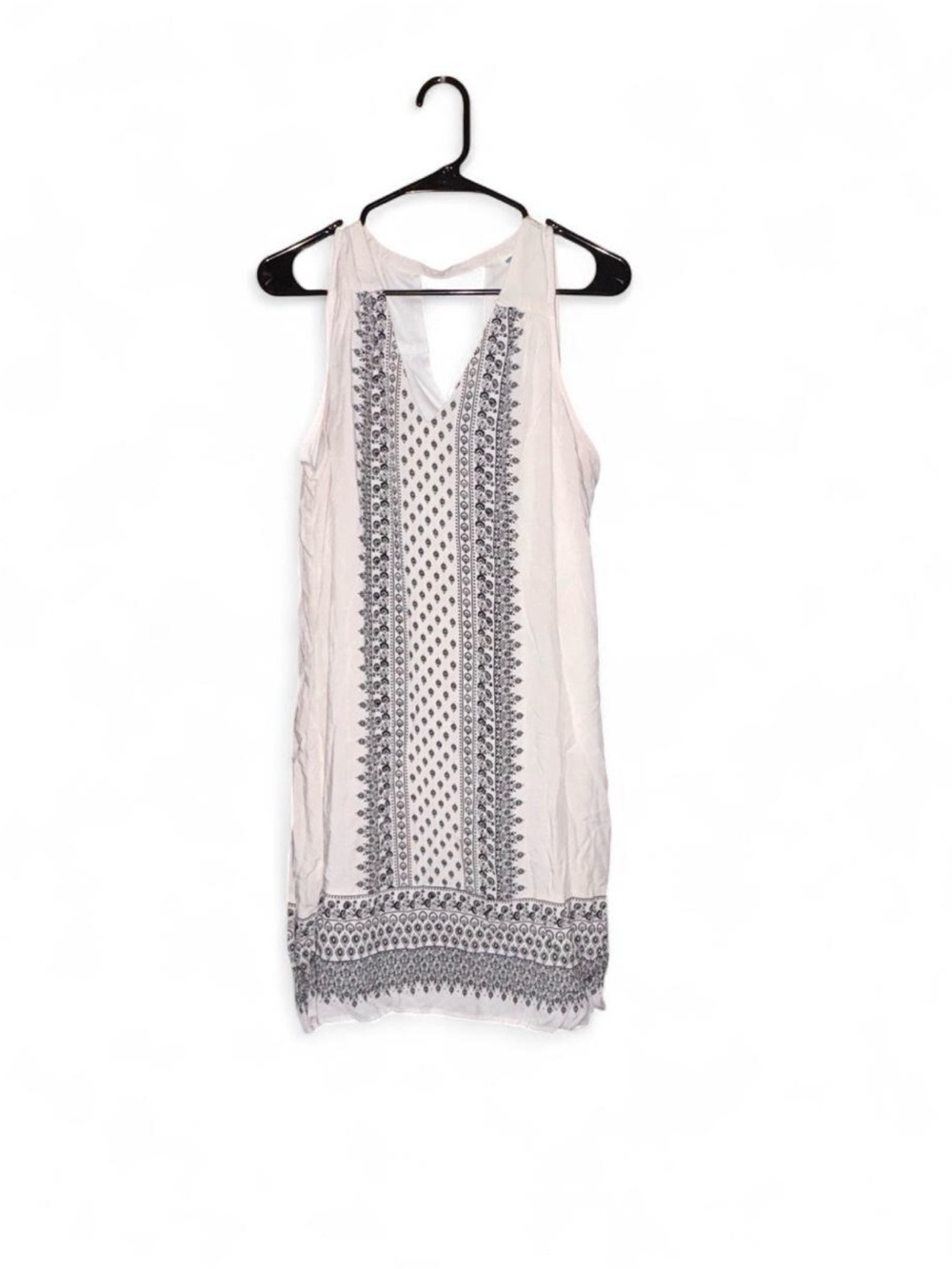 Old Navy Cream Sleeveless Dress